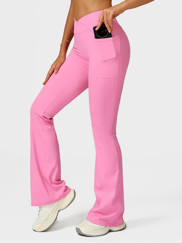 High-Waist Flare Lounge Pants