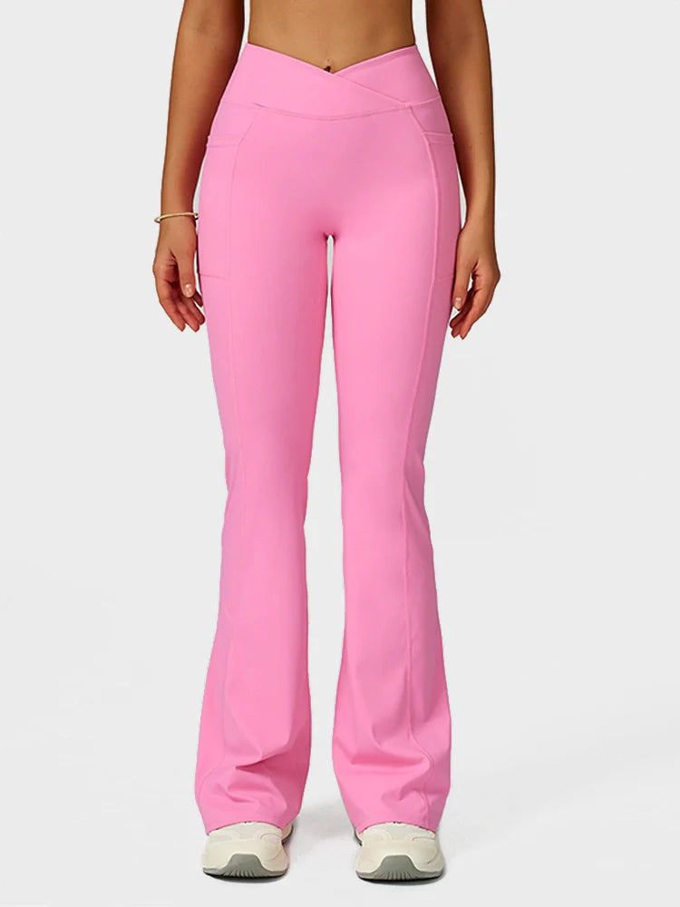 High-Waist Flare Lounge Pants