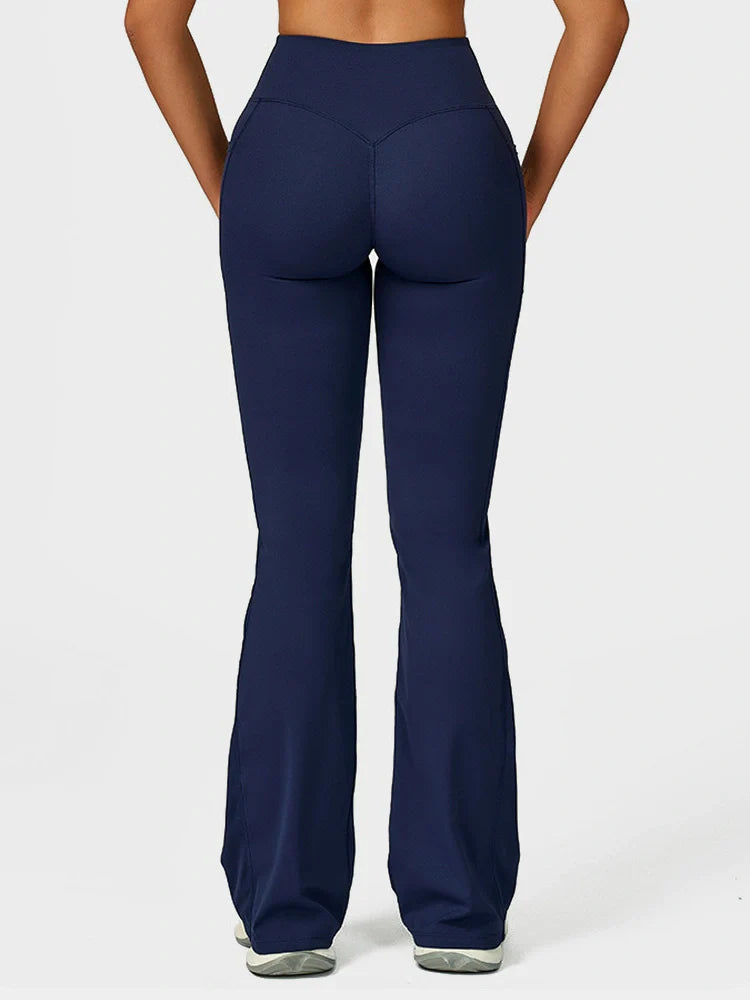 High-Waist Flare Lounge Pants