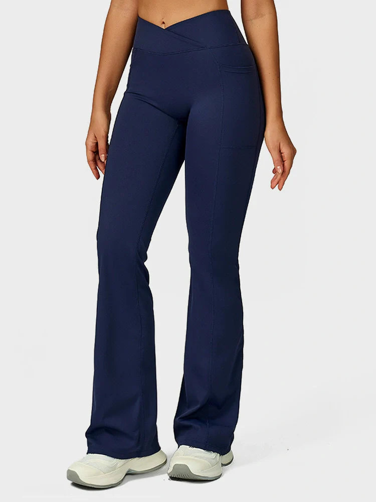 High-Waist Flare Lounge Pants