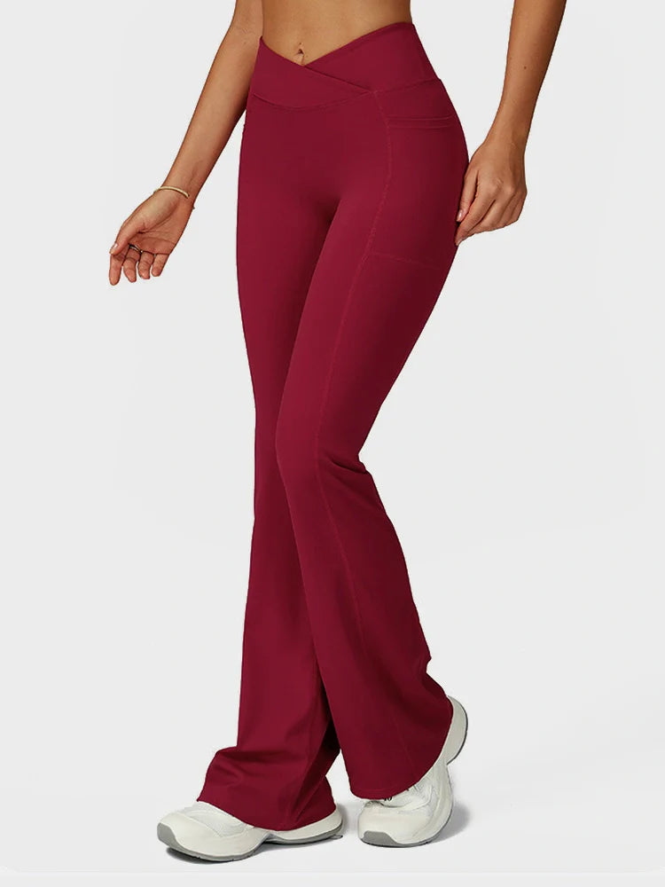 High-Waist Flare Lounge Pants