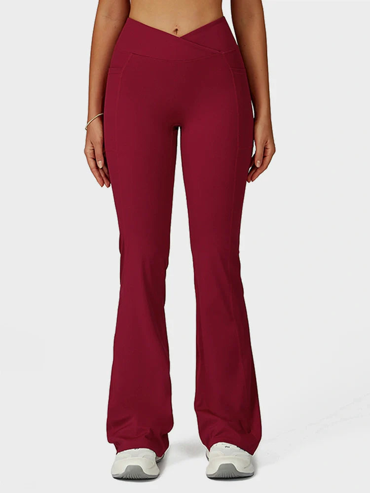 High-Waist Flare Lounge Pants