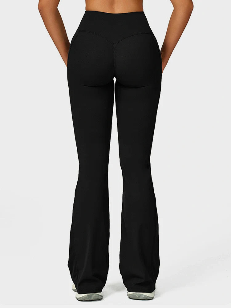 High-Waist Flare Lounge Pants