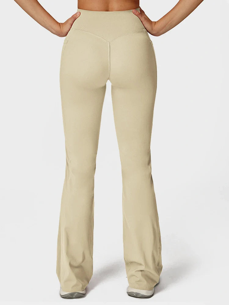 High-Waist Flare Lounge Pants