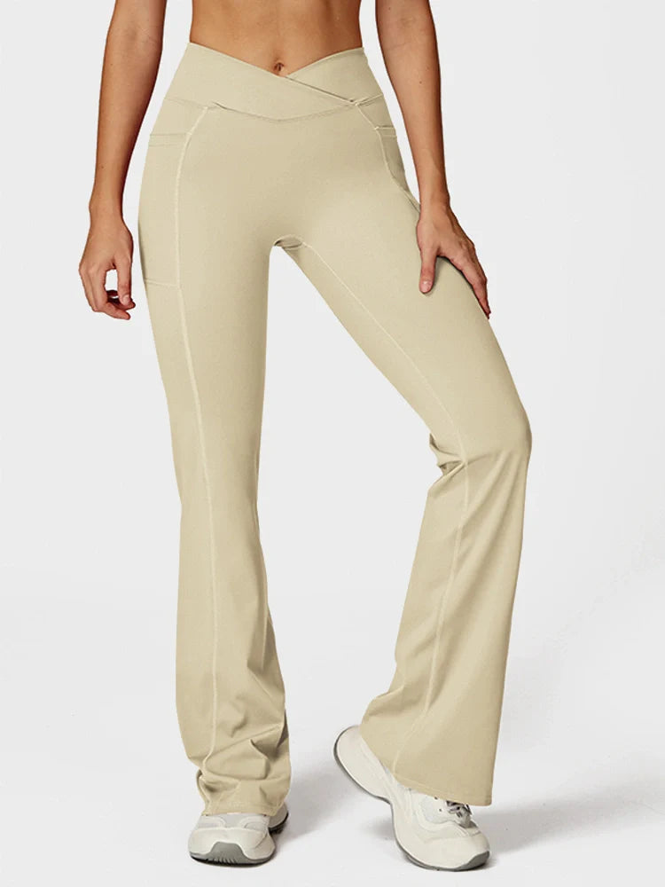 High-Waist Flare Lounge Pants