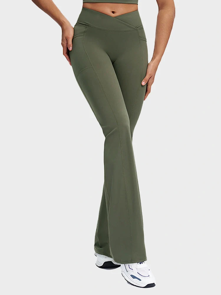High-Waist Flare Lounge Pants