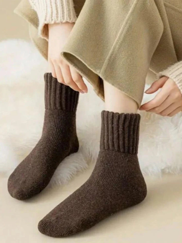 Women’s Thick Fleece-Lined Winter Socks