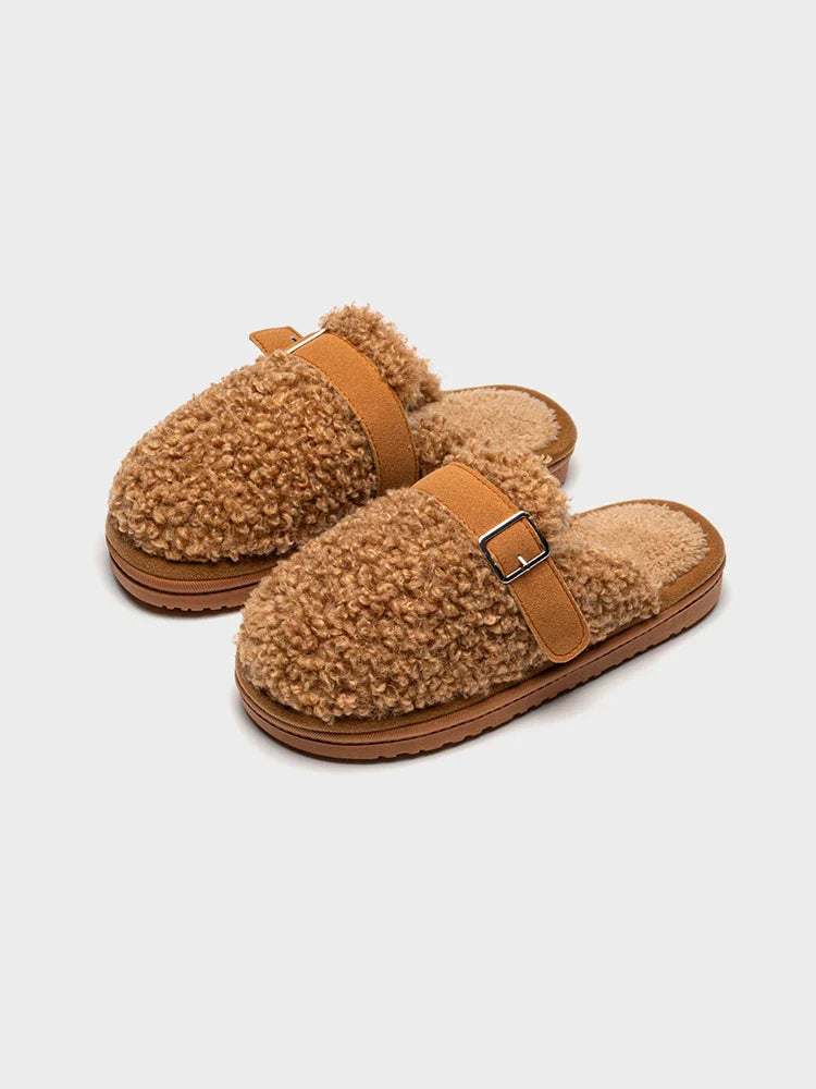 Womens Fuzzy Slippers